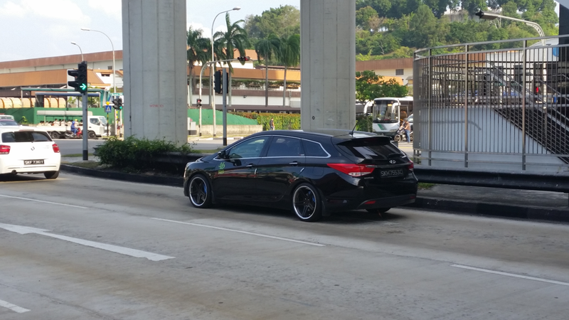 The Hyundai Sonata station wagon looks a lot better than I expected...